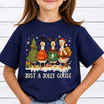 Silly Goose Christmas Bundle, Funny Holiday Goose PNG, Cute Winter Goose Clipart, Festive Christmas Sublimation Designs, Digital Download
