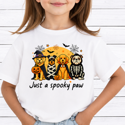 Halloween Dogs PNG Sublimation Design - Cute Spooky Dog Mom Golden Retriever Doberman Poodle Bulldog Digital File (4500x5000px, 300 DPI Transparent PNG)