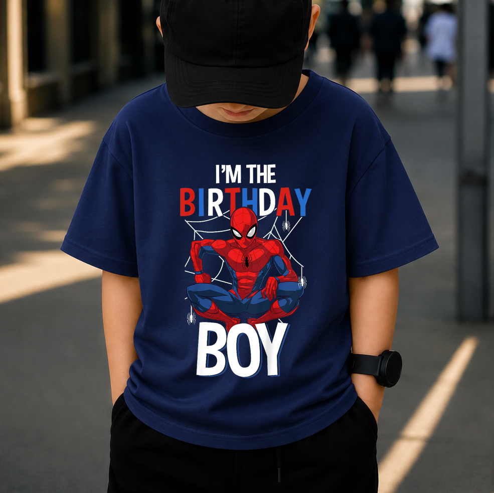 I'm The Birthday Boy PNG, Superhero Birthday Shirt Design, Hero Birthday Party Sublimation, Digital Download