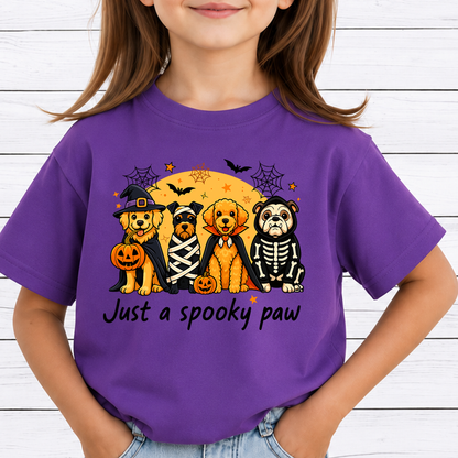 Halloween Dogs PNG Sublimation Design - Cute Spooky Dog Mom Golden Retriever Doberman Poodle Bulldog Digital File (4500x5000px, 300 DPI Transparent PNG)