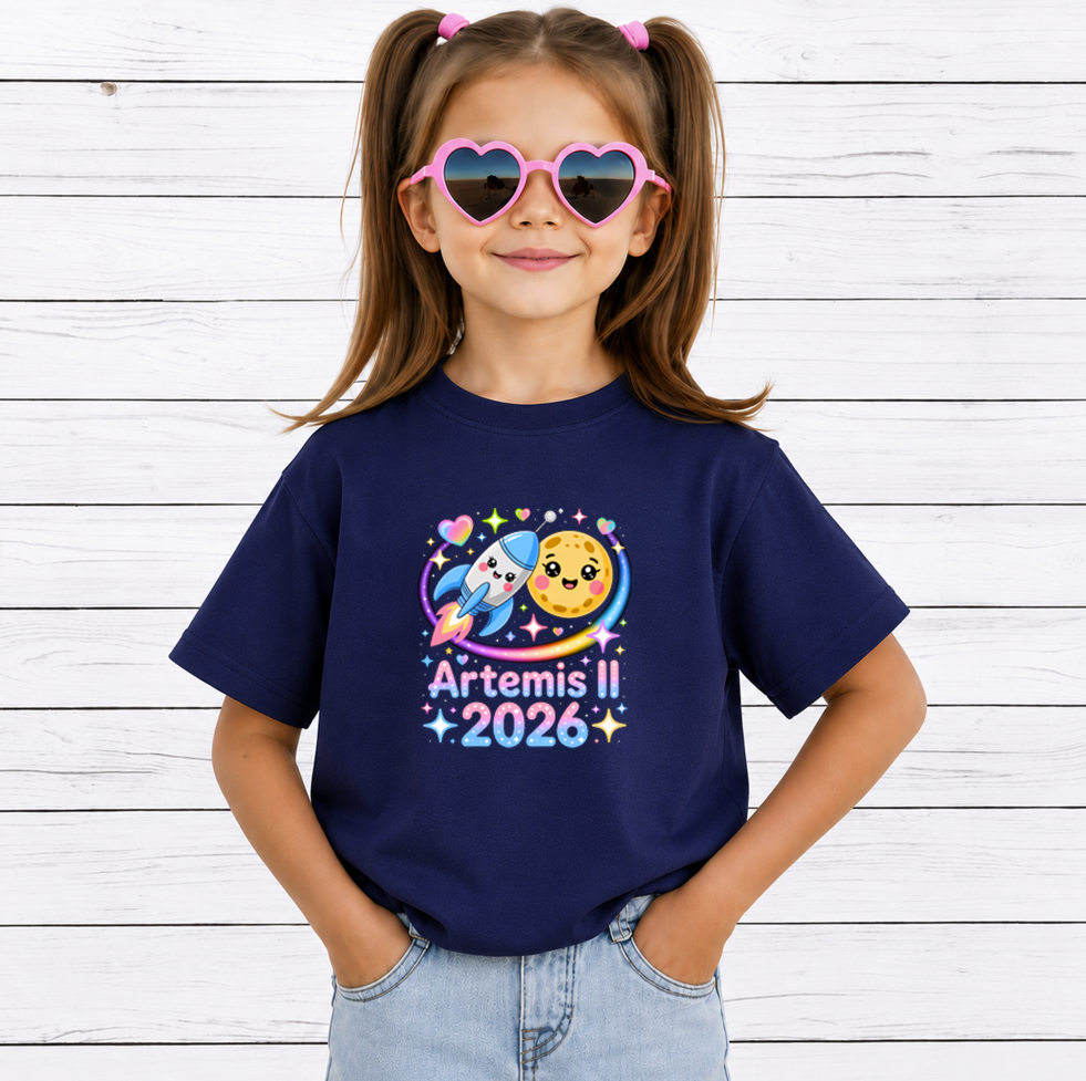 Artemis II 2026 PNG Bundle, Moon Mission Rocket Launch Sublimation Designs, Space Exploration Shirt PNG, NASA Inspired Digital Download