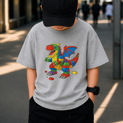 Building Bricks PNG Bundle - Block Style Back to School & Birthday Sublimation Designs 300 DPI
