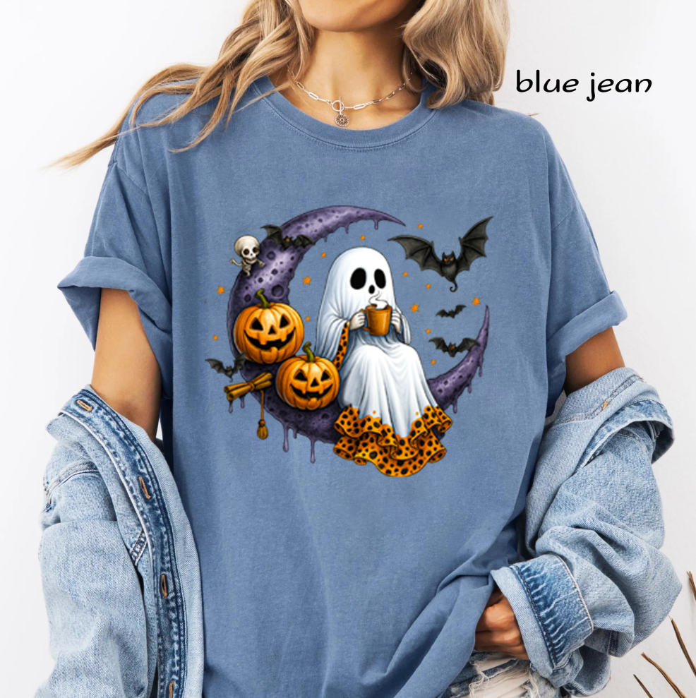 56 + Halloween & Fall PNG Bundle, Cute Ghost, Pumpkin, Witch, Black Cat, Autumn Shirt Designs, Spooky Season Printable Digital Download