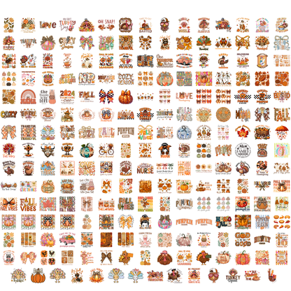 5000+ Thanksgiving & Fall PNG Mega Bundle - Autumn Pumpkin Sublimation Designs 300 DPI
