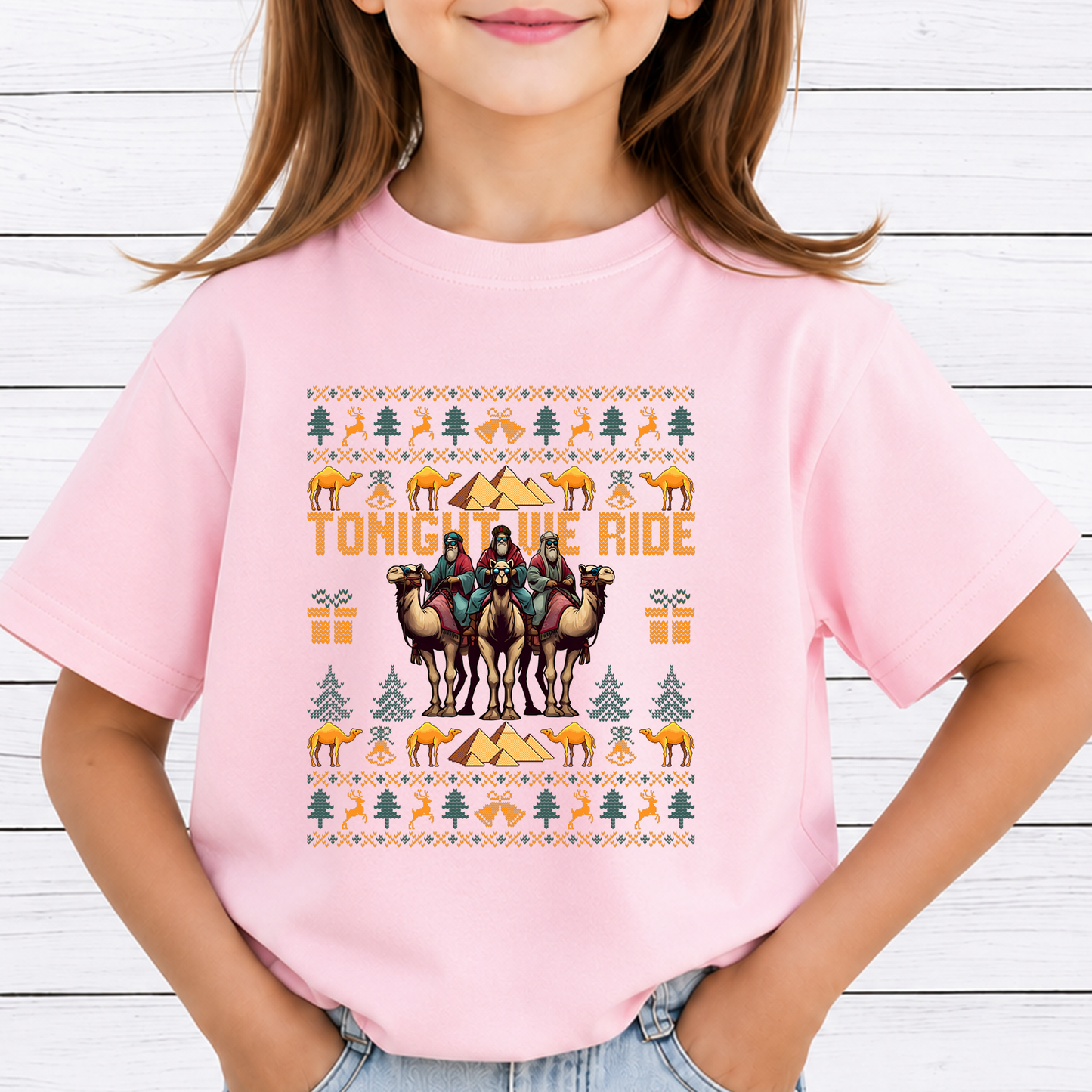 Tonight We Ride Christmas Bundle PNG, Three Wise Men Christmas Design, Christian Holiday PNG, Vintage Christmas Sublimation, Religious Xmas Graphic