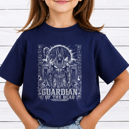 Anubis Guardian Of The Dead PNG Sublimation Design - Dark Gothic Egyptian God Pyramid Mythology Digital File (4500x5000px, 300 DPI Transparent PNG)