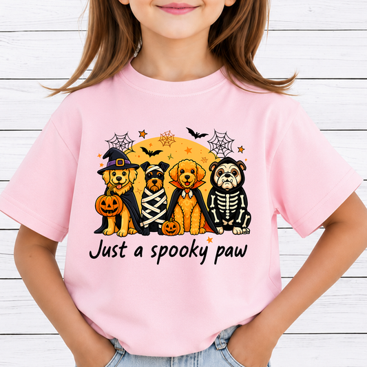 Halloween Dogs PNG Sublimation Design - Cute Spooky Dog Mom Golden Retriever Doberman Poodle Bulldog Digital File (4500x5000px, 300 DPI Transparent PNG)