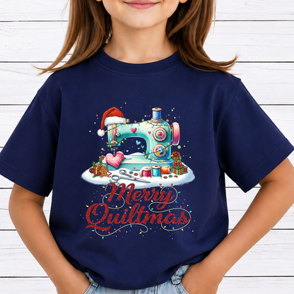 Quilting Christmas PNG Bundle, Merry Quiltmas Sublimation Designs, Sewing Christmas Clipart, Quilting Gnome PNG, Christmas Sewing Machine Sublimation