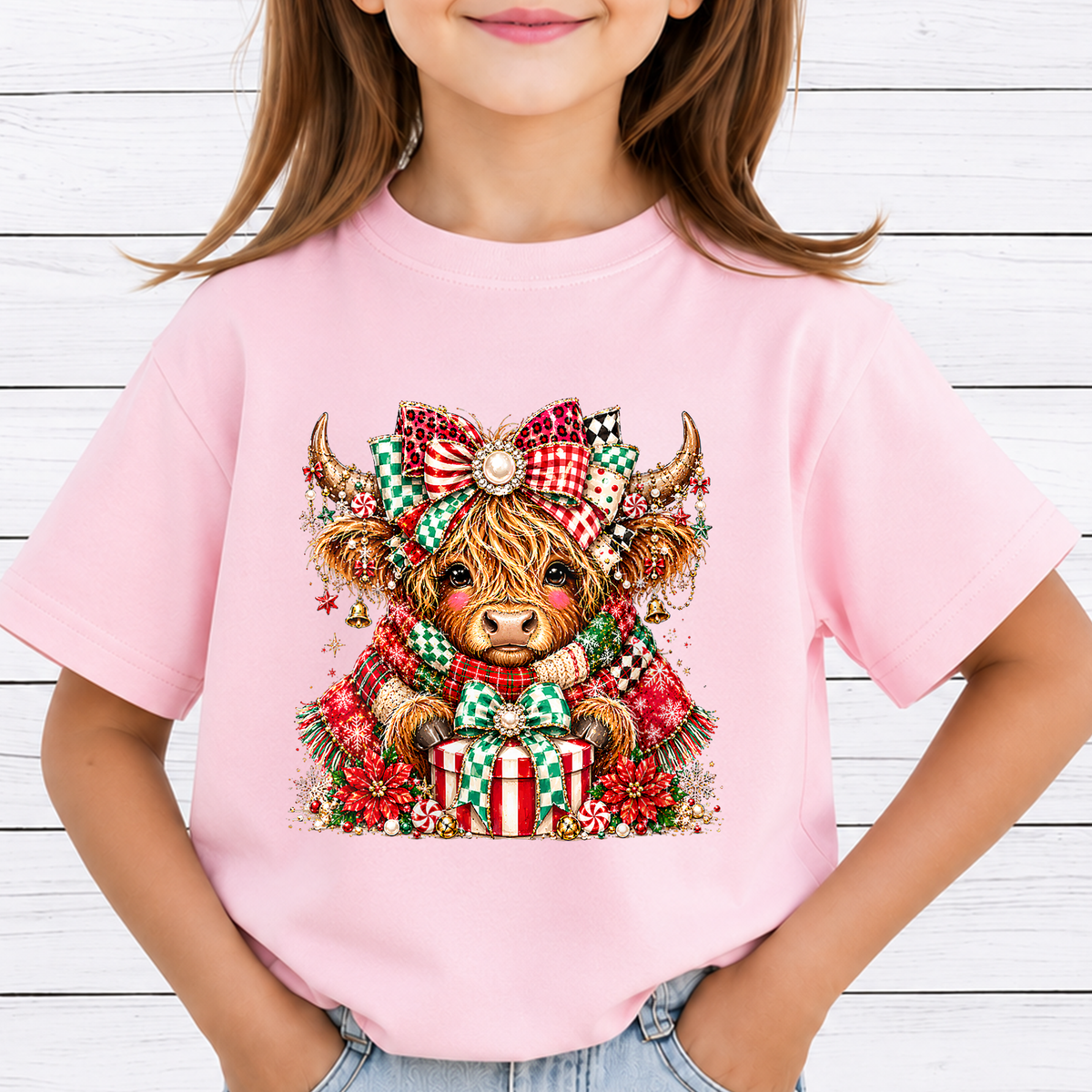 Highland Cow Christmas PNG Bundle, Cute Christmas Cow Clipart, Merry Moo-mas Sublimation Designs, Coquette Bow Baby Cow PNG, Holiday Farmhouse Sublimation, High Resolution 300 DPI Transparent PNG Digital Download