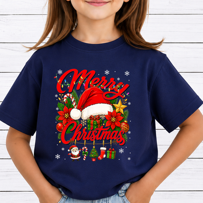 Christmas PNG Bundle, Retro Christmas PNG, Vintage Santa png, Preppy Christmas Shirt Design, Merry Bright PNG, Holiday Sublimation Bundle