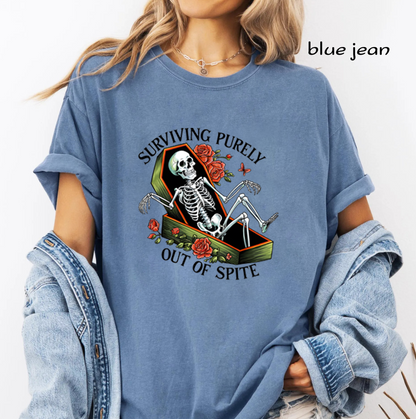 Funny Animal PNG Bundle, Sarcastic Quotes, Skeleton Raccoon Duck Cat Cow Shirt Designs, Sublimation PNG Digital Download