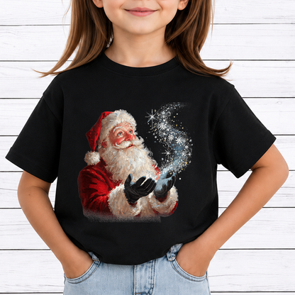 Happy Santa Claus Bundle PNG, Santa in Snow PNG, Christmas png, Merry and Bright Holiday png, Realistic Santa Art Png, Festive Christmas png DTF
