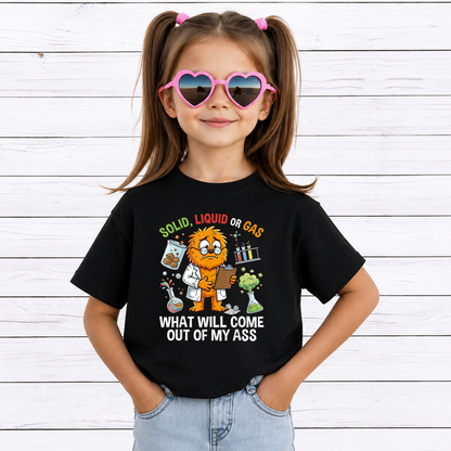 Solid Liquid or Gas PNG Bundle, Funny Science Teacher PNG, Chemistry Classroom Sublimation Design, STEM Shirt Digital Download