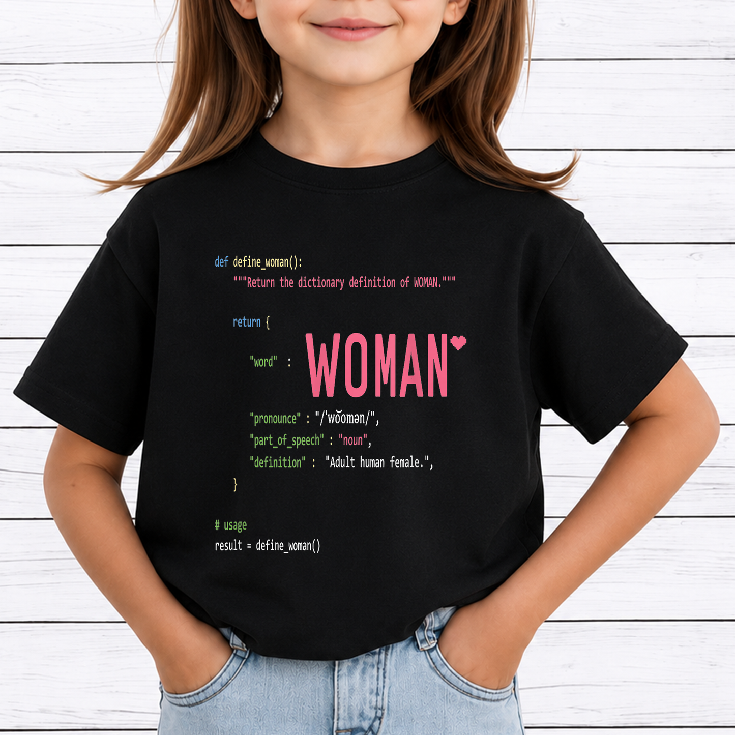 Woman Definition PNG Bundle, Adult Human Female PNG, Woman Noun Definition, Feminist Typography PNG, Pink Woman Sublimation Design