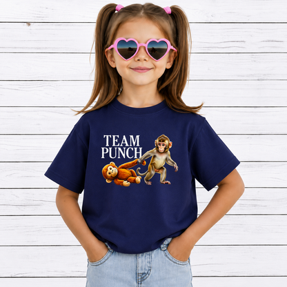 Team Punch Monkey PNG Bundle, Cute Monkey Hug Shirt Design, Funny Monkey Sublimation PNG, Animal Lover Digital Download