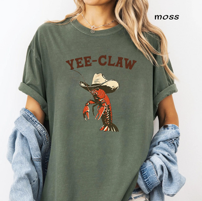 Yee Claw PNG Bundle, Cowboy Crawfish, Western Lobster, Southern Country Shirt Designs, Printable Digital Download