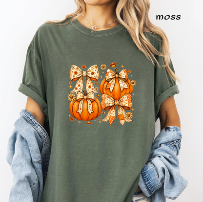 Fall Coquette PNG Bundle, Pumpkin Bows, Fall Vibes, Thankful, Thanksgiving Shirt Designs, Printable Digital Download