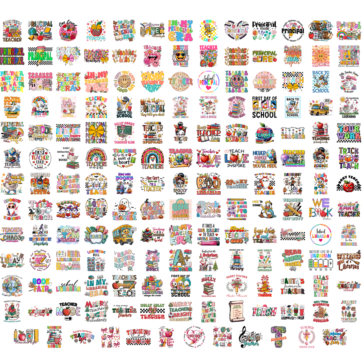 2300+ Back To School PNG Mega Bundle - Teacher & Student Sublimation Designs 300 DPI, Sale off 50%