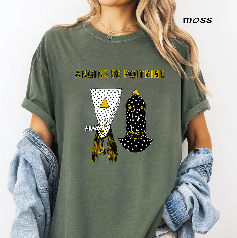 Angine De Poitrine Inspired PNG Bundle, French Indie Rock Band Fan Art Shirt Design, Music Lover Sublimation PNG, Digital Download