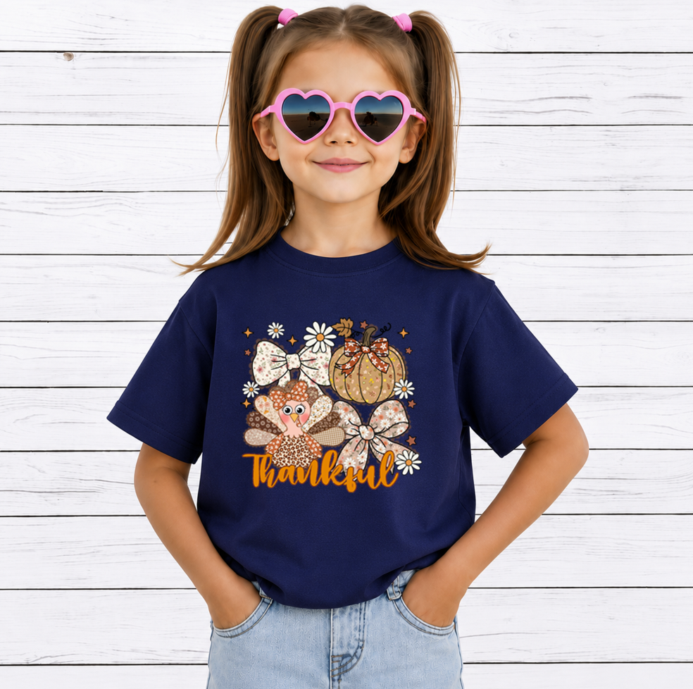 Fall & Thanksgiving PNG Bundle, Thankful, Gobble Gobble, Pumpkin, Coquette Bow, Autumn Shirt Designs, Printable Digital Download