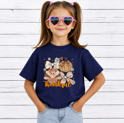 Fall & Thanksgiving PNG Bundle, Thankful, Gobble Gobble, Pumpkin, Coquette Bow, Autumn Shirt Designs, Printable Digital Download