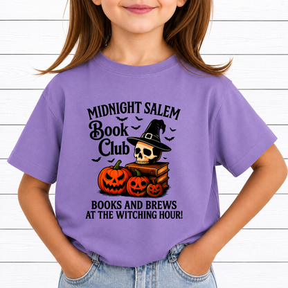 Spooky Bookworm PNG Sublimation Design - Dark Academia Witch Hat Skull Vintage Books Pumpkin Digital File (4500x5000px, 300 DPI Transparent PNG)