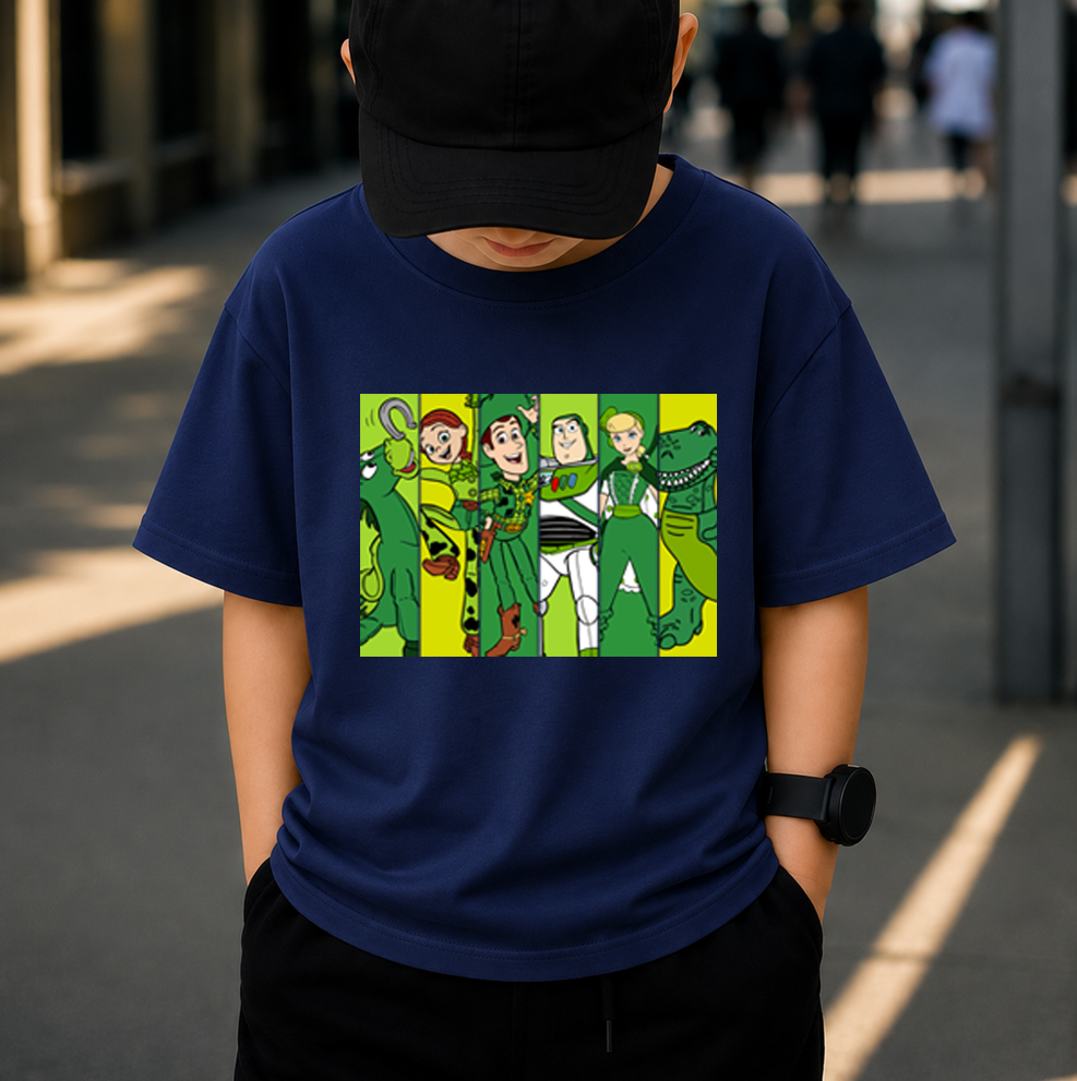 St. Patrick's Day Character Inspired PNG Bundle, Lucky Green Holiday Sublimation Designs, Cute Cartoon Digital Download