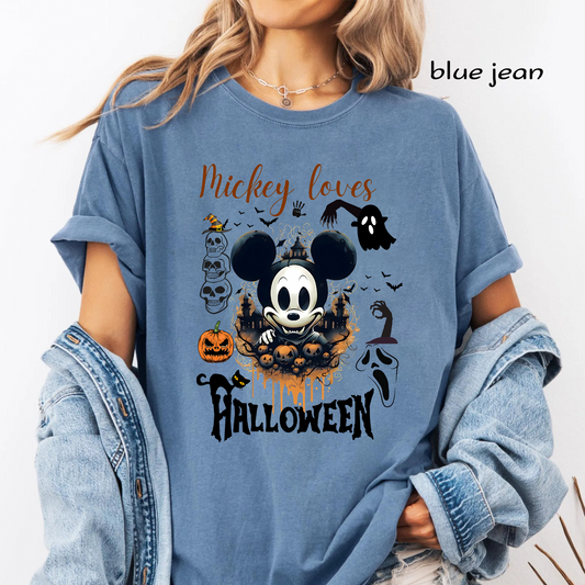 Dark Gothic Mouse Halloween PNG Sublimation Design - Spooky Horror Vampire Mouse Castle Skull Dripping Digital File (4500x5000px, 300 DPI Transparent PNG)