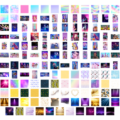 Kpop Demon Hunters PNG Mega Bundle - Saja Boys & Huntrix Chibi Sublimation Designs 300 DPI