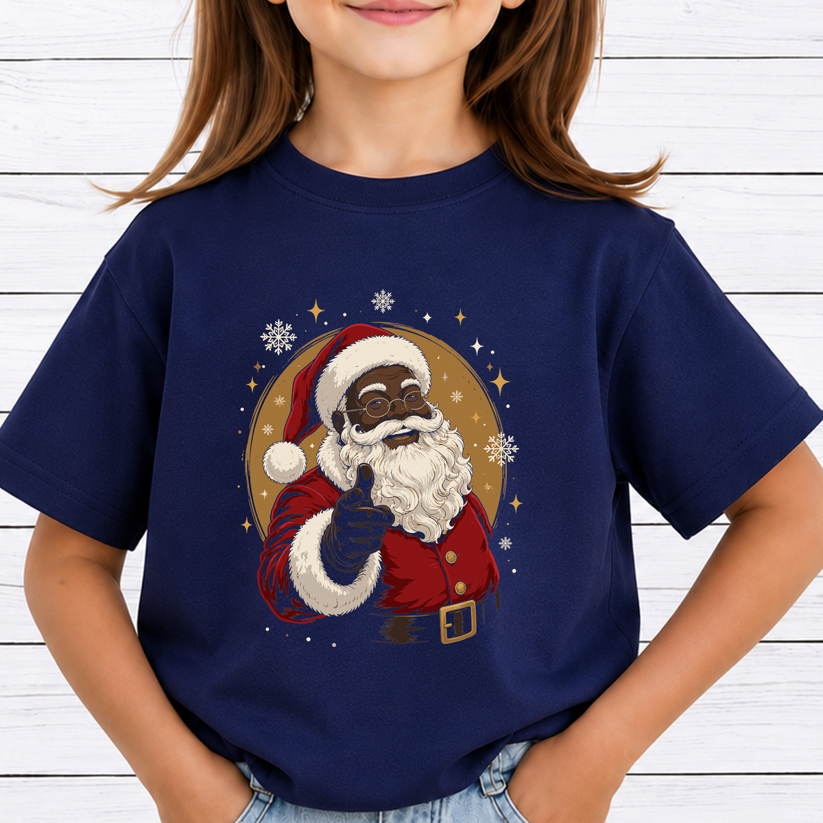 Happy Santa Claus Bundle PNG, Santa in Snow PNG, Christmas png, Merry and Bright Holiday png, Realistic Santa Art Png, Festive Christmas png DTF