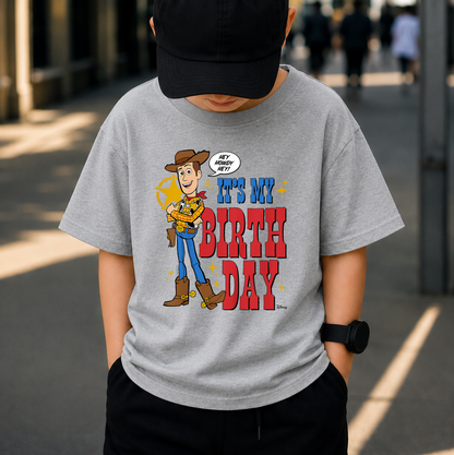 It's My Birthday PNG, Cute Cowboy Birthday Boy, Western Rodeo Shirt Design, Kids Birthday Sublimation, Digital Download