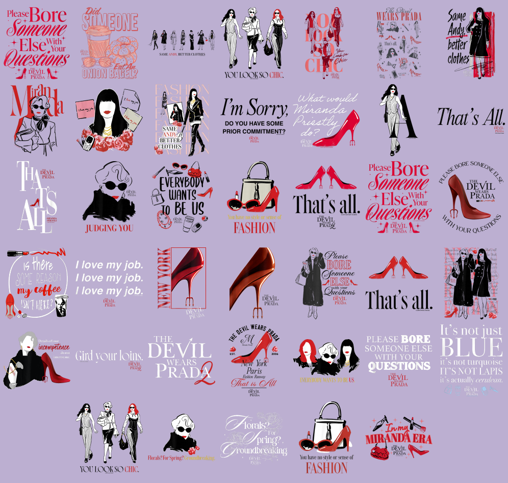 Fashion Quotes PNG Bundle, Chic Fashion Girl Sublimation Designs, Luxury Style Aesthetic Clipart, Trendy Digital Download